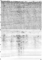 Figure 6.5-1  A CMP-stacked section (a) before, and (b) after f − x deconvolution.