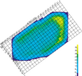 Figure 11.3-18  Fold of coverage map of the land 3-D survey data used in the acoustic impedance case study presented in acoustic impedance estimation.