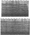Figure 10.4-14  The West of Shetlands line: depth image from prestack depth migration shown in Figure 10.4-12 converted to time domain using the velocity-depth model shown in Figure 10.4-3. Poststack time-variant filtering and AGC scaling were applied. Compare with the results in Figure 10.4-11.