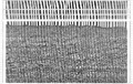Figure 3.4-59  CMP stack associated with the CMP gathers as in Figure 3.4-58 with refraction and residual statics corrections. Displayed above the section are the topographic profile (top), the shot residual statics (middle) and the residual statics (bottom).