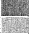 Figure I-3 (a) A single-fold section obtained in 1965, and (b) a twelve-fold section obtained in 1995 along the same line traverse. (Data courtesy Turkish Petroleum Corp.)