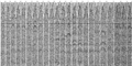 Figure 3.4-51  Selected CMP gathers along the line traverse associated with the data shown in Figures 3.4-49 and 3.4-50 with elevation statics applied (Data analysis courtesy Integra Geoscience Services of Canada.)