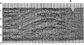 Figure I-5 The lack of coherent reflections to the right of midpoint A on this seismic section results from the surface charges used during recording. By using charges placed in holes below the karstic limestone in the near surface, signal penetration has been improved to the left of midpoint A.)