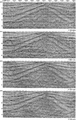 Figure 10.1-8  The Southern Gas Basin line: depth images from prestack depth migration for the right-half of the line as in Figure 10.1-1 using the four different earth models in Figure 10.1-4. See text for details.